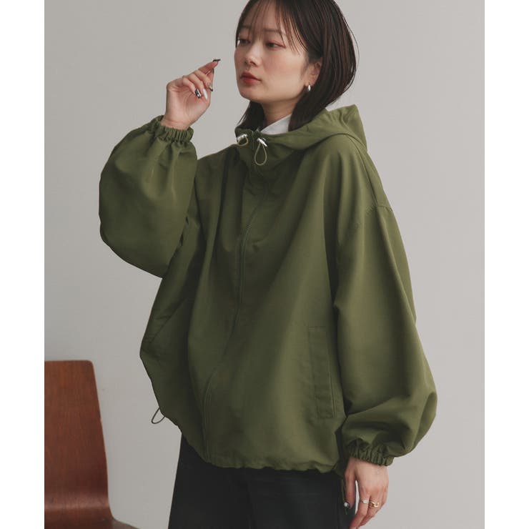 バルーンスリーブ マウンテンパーカー | ad thie | 詳細画像14 