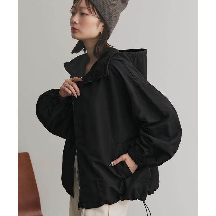 バルーンスリーブ マウンテンパーカー | ad thie | 詳細画像7 