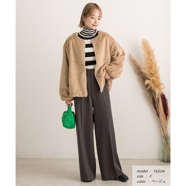 ノーカラーエコファージャケット | ad thie | 詳細画像18 