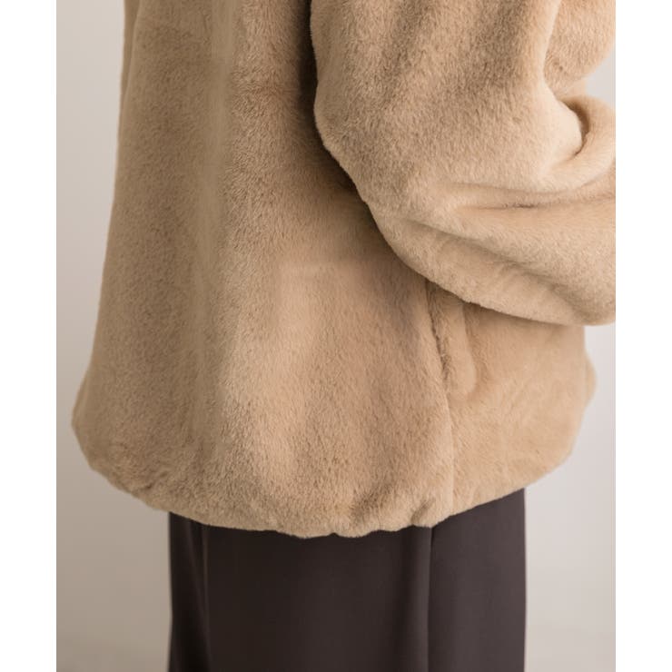 ノーカラーエコファージャケット[品番：ADEW0004285]｜ad thie