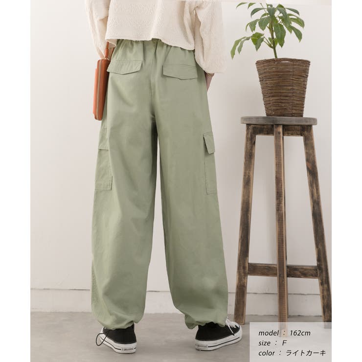 ドローコード ボリュームカーゴパンツ | ad thie | 詳細画像5 