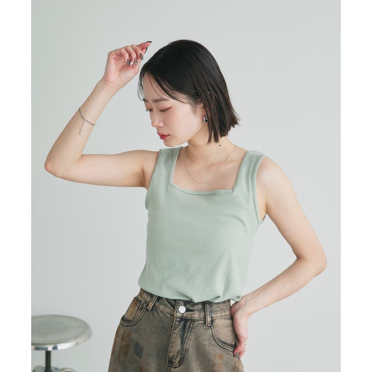 前後2WAYタンクトップ | ad thie | 詳細画像71 