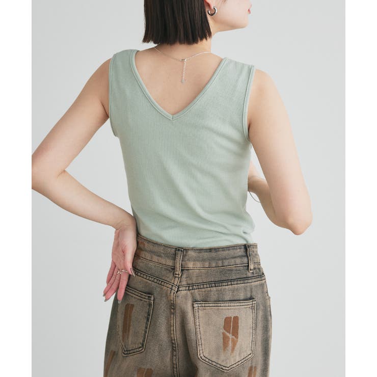 前後2WAYタンクトップ | ad thie | 詳細画像72 