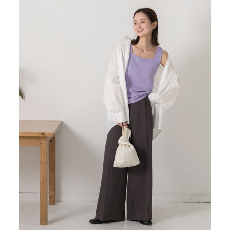 前後2WAYタンクトップ | ad thie | 詳細画像73 