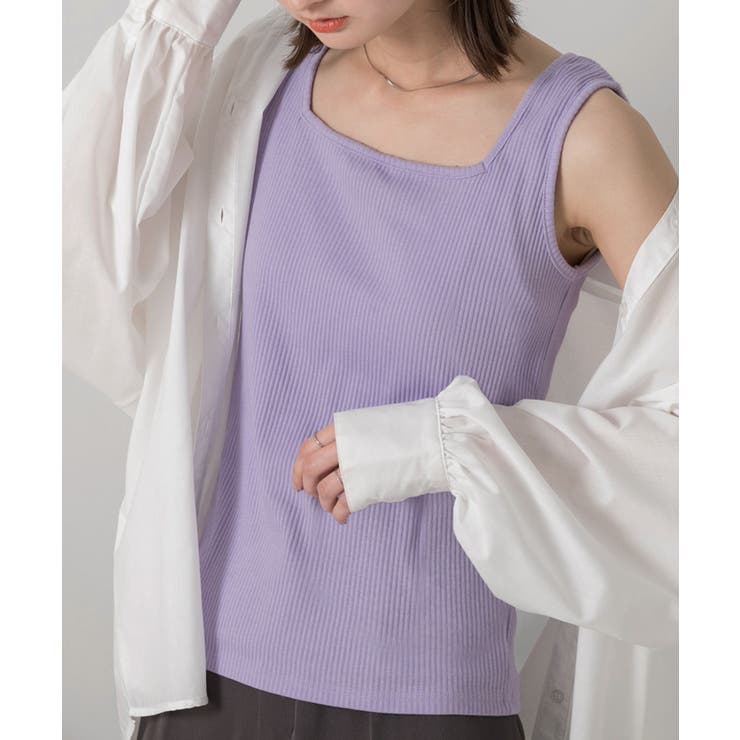 前後2WAYタンクトップ | ad thie | 詳細画像74 