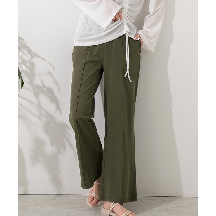 UVカット・水陸両用 ラッシュガードセミフレアパンツ | ad thie | 詳細画像14 