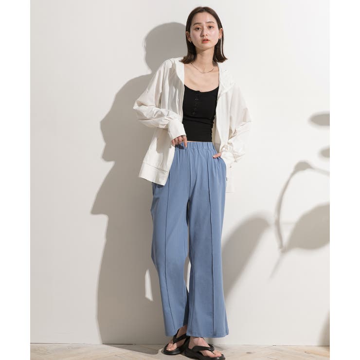 UVカット・水陸両用 ラッシュガードセミフレアパンツ | ad thie | 詳細画像15 