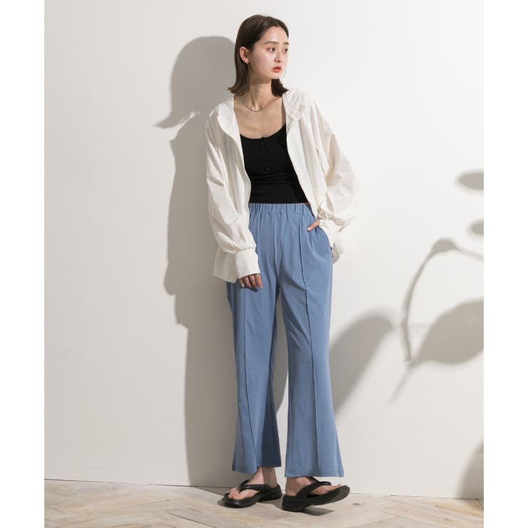 UVカット・水陸両用 ラッシュガードセミフレアパンツ | ad thie | 詳細画像17 