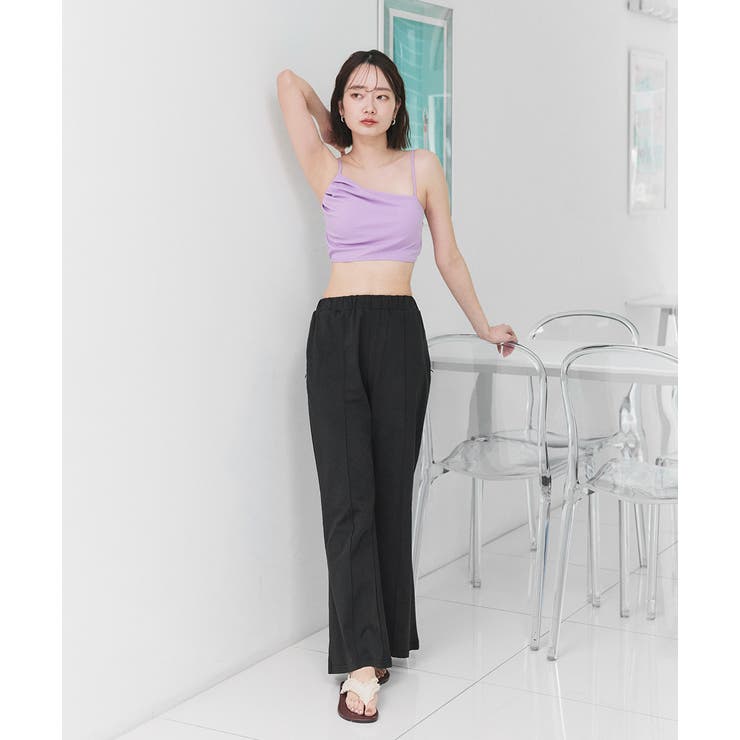 UVカット・水陸両用 ラッシュガードセミフレアパンツ | ad thie | 詳細画像2 