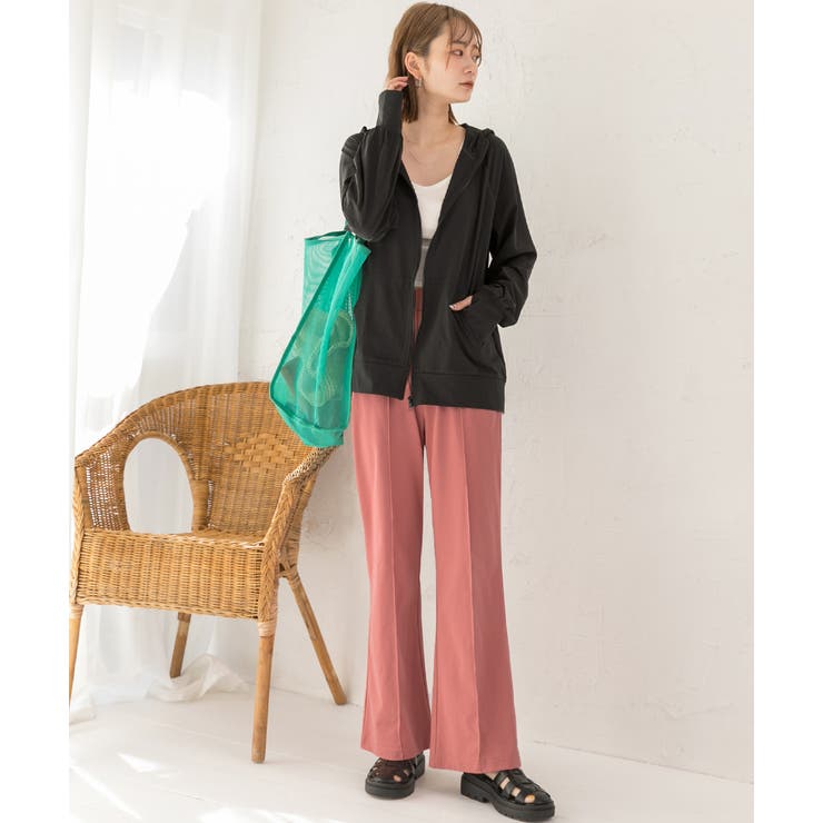 UVカット・水陸両用 ラッシュガードセミフレアパンツ | ad thie | 詳細画像20 