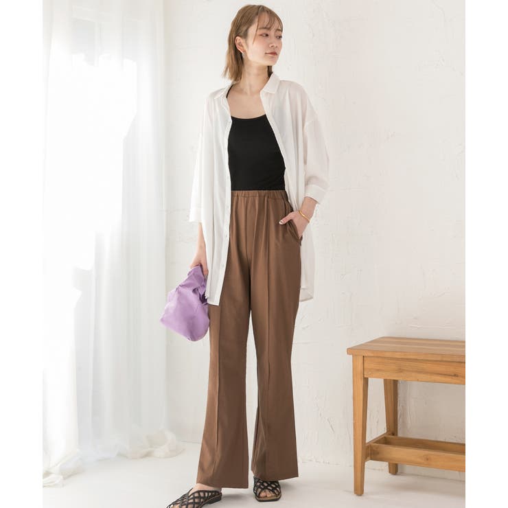 UVカット・水陸両用 ラッシュガードセミフレアパンツ | ad thie | 詳細画像23 