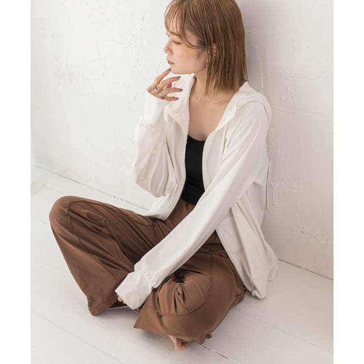 UVカット・水陸両用 ラッシュガードセミフレアパンツ | ad thie | 詳細画像25 