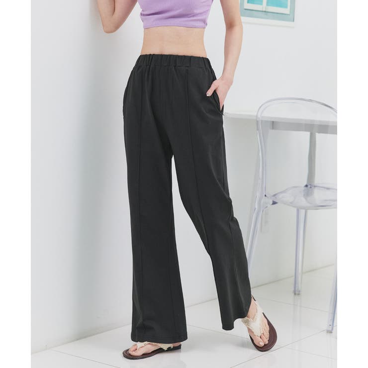 UVカット・水陸両用 ラッシュガードセミフレアパンツ | ad thie | 詳細画像7 