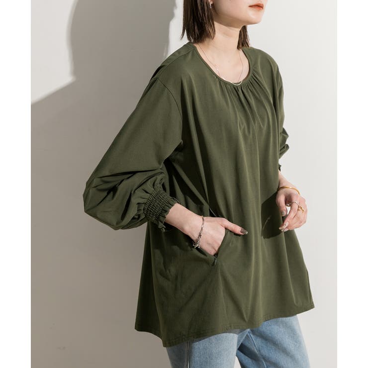 ラッシュガード UVカット シャーリングスリーブプルオーバー | ad thie | 詳細画像12 