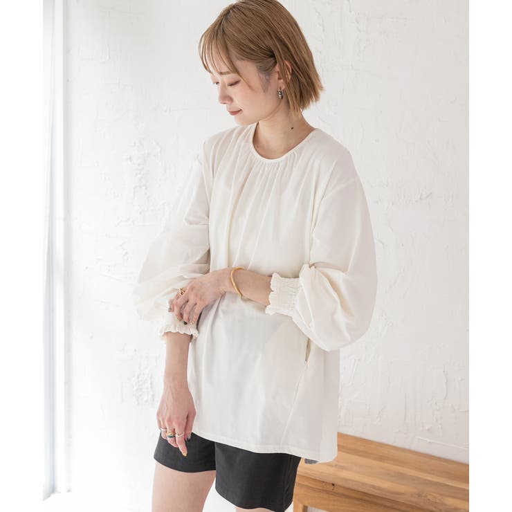 ラッシュガード UVカット シャーリングスリーブプルオーバー | ad thie | 詳細画像15 