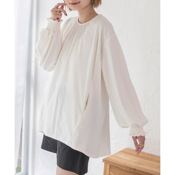 ラッシュガード UVカット シャーリングスリーブプルオーバー | ad thie | 詳細画像16 