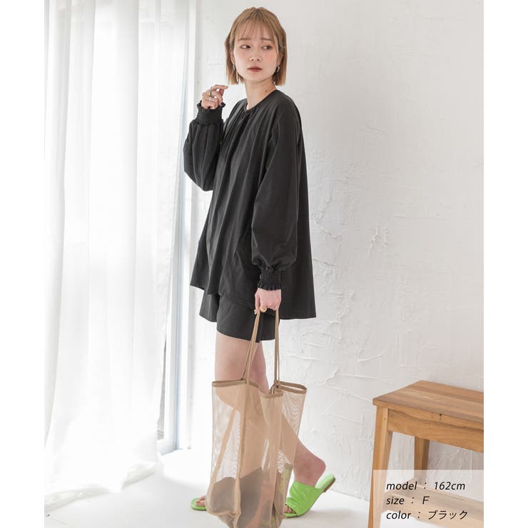 ラッシュガード UVカット シャーリングスリーブプルオーバー | ad thie | 詳細画像18 