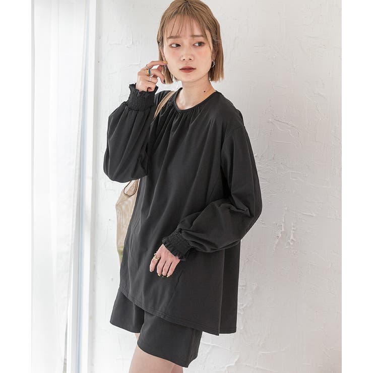 ラッシュガード UVカット シャーリングスリーブプルオーバー | ad thie | 詳細画像19 