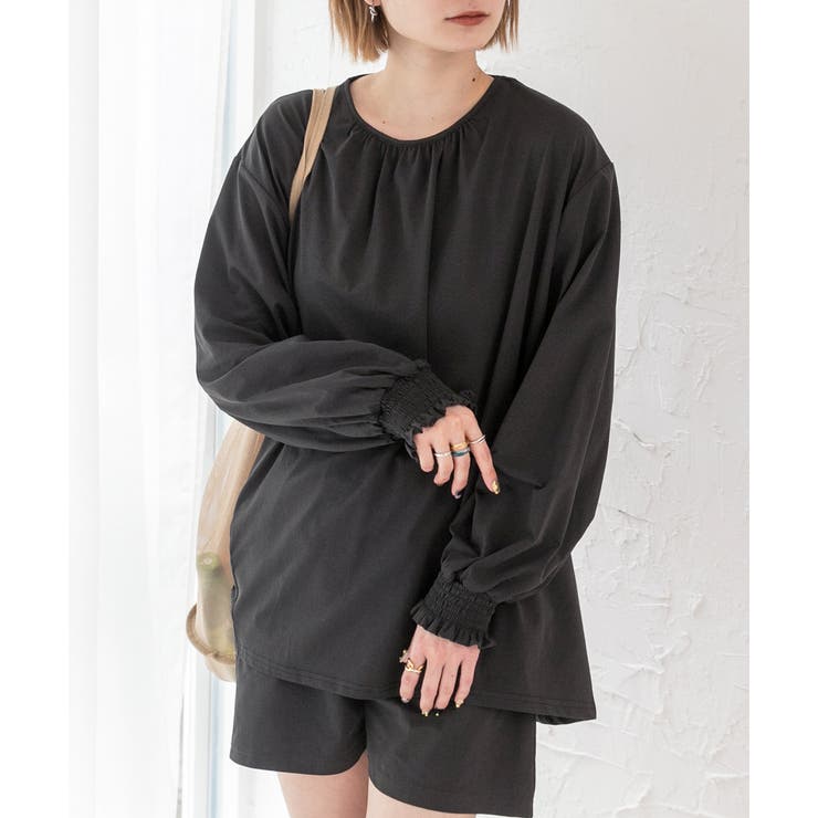 ラッシュガード UVカット シャーリングスリーブプルオーバー | ad thie | 詳細画像21 