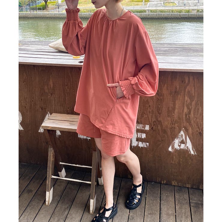 ラッシュガード UVカット シャーリングスリーブプルオーバー | ad thie | 詳細画像32 