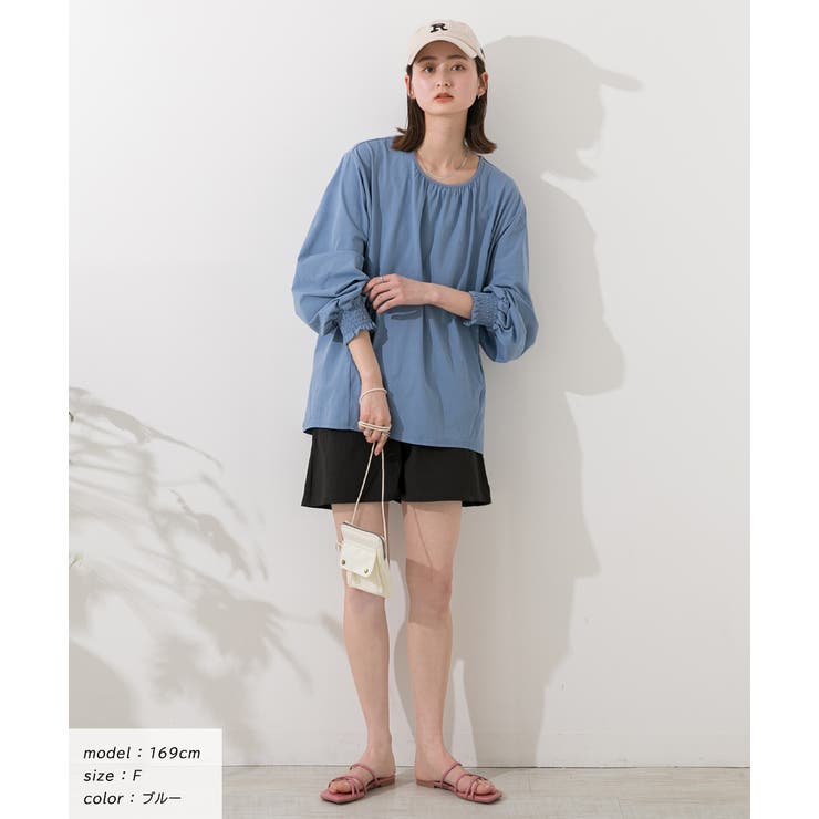 ラッシュガード UVカット シャーリングスリーブプルオーバー | ad thie | 詳細画像4 