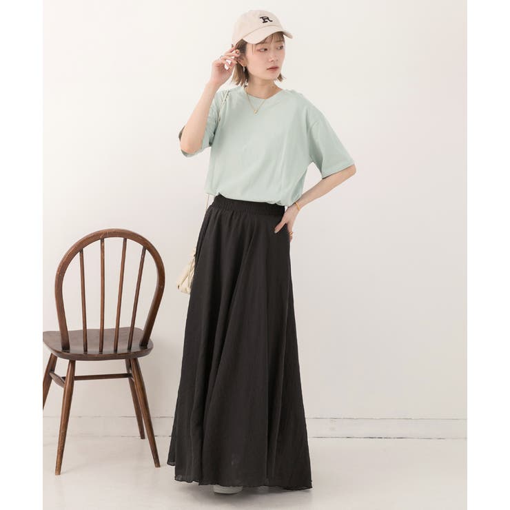 柔らかコットン100％ 無地 シンプルTシャツ | ad thie | 詳細画像24 