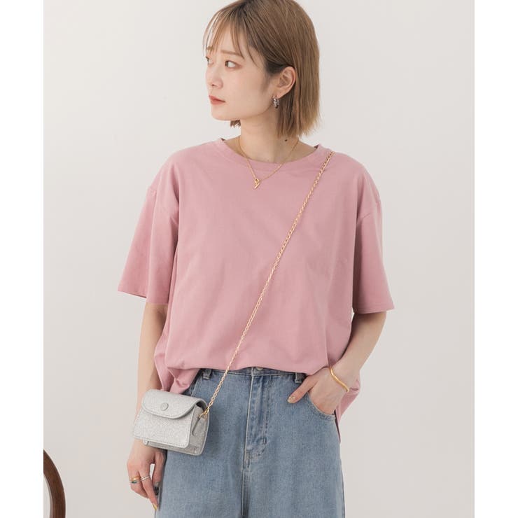 柔らかコットン100％ 無地 シンプルTシャツ | ad thie | 詳細画像29 