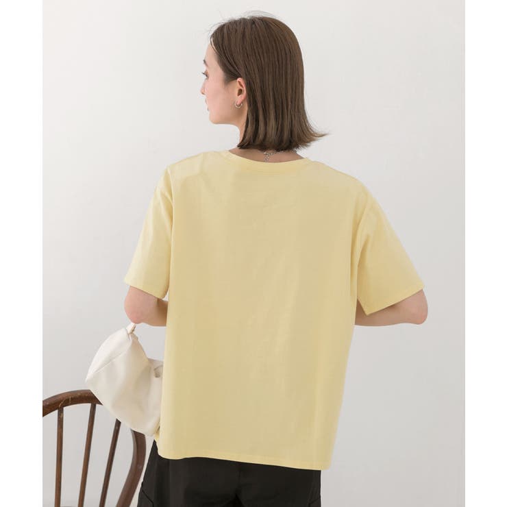 柔らかコットン100％ 無地 シンプルTシャツ | ad thie | 詳細画像63 