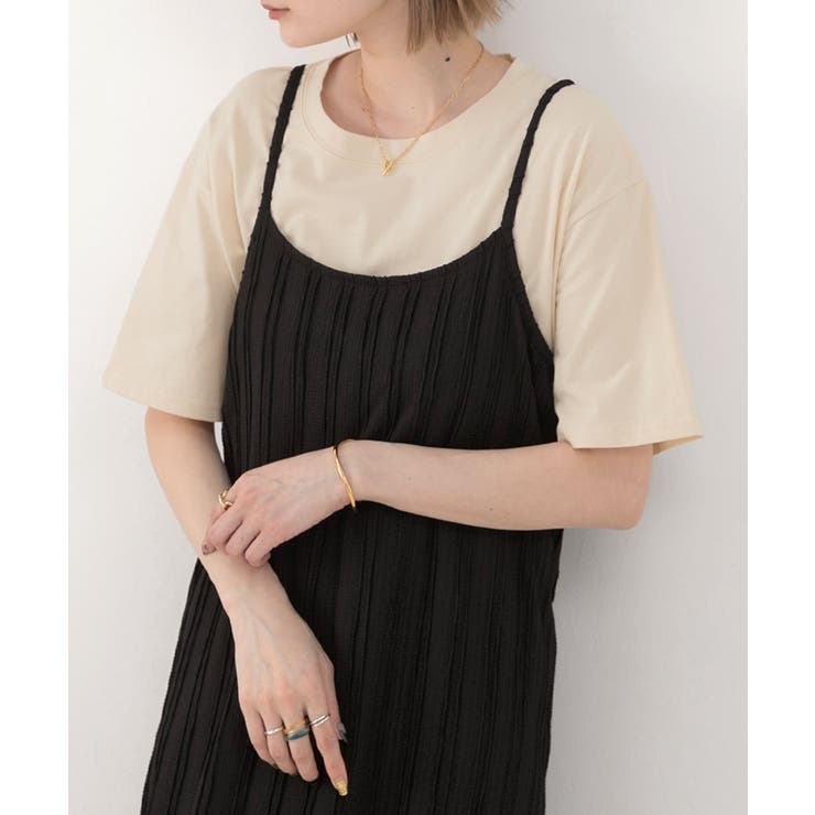 柔らかコットン100％ 無地 シンプルTシャツ | ad thie | 詳細画像65 