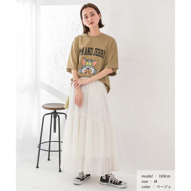 トム＆ジェリー ビッグロゴTシャツ | ad thie | 詳細画像10 