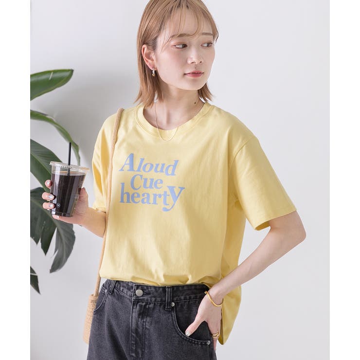 柔らかコットン100％ ロゴプリントTシャツ | ad thie | 詳細画像18 