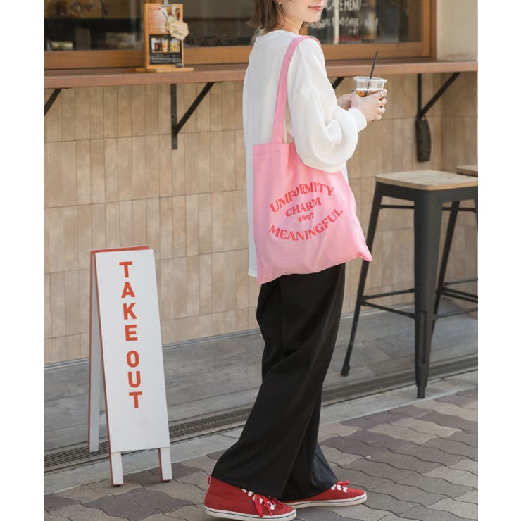 ロゴ配色 カラートートバッグ | ad thie | 詳細画像42 