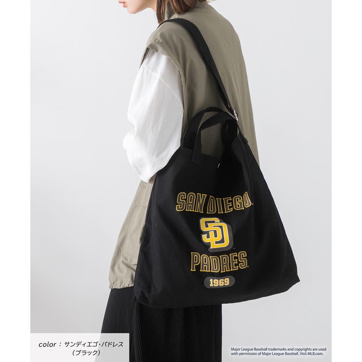 アソートデザイン ショルダー付きトートバッグ | ad thie | 詳細画像12 