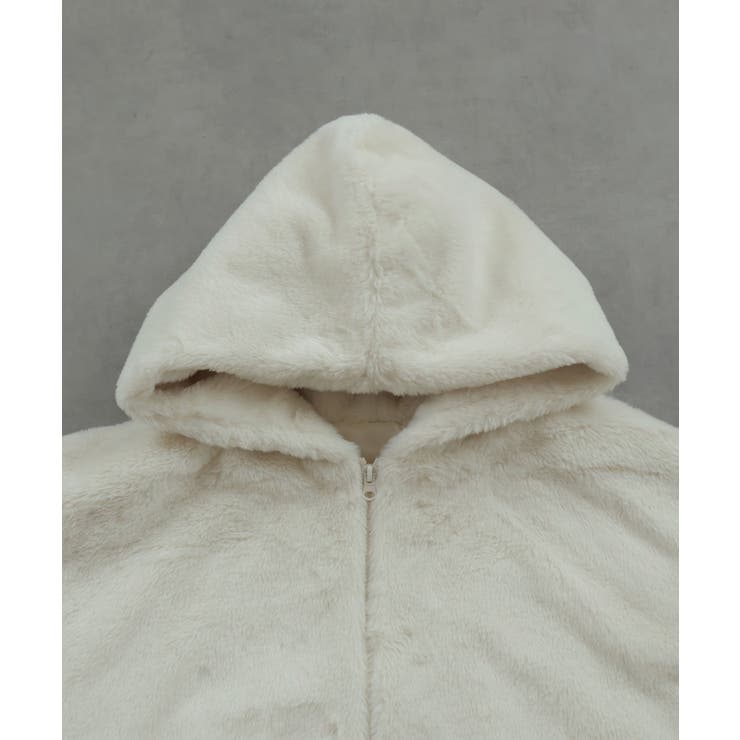 フード付きファーブルゾン | ad thie | 詳細画像68 