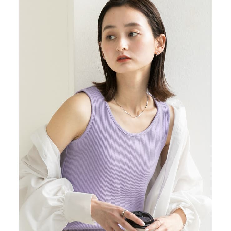 ベーシック クルーネックタンクトップ | ad thie | 詳細画像59 