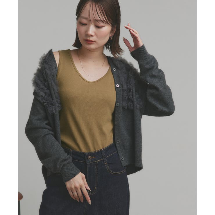 ベーシック クルーネックタンクトップ | ad thie | 詳細画像69 