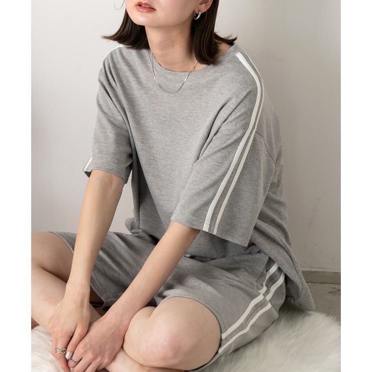 サイドライン スムースショートパンツ | ad thie | 詳細画像20 