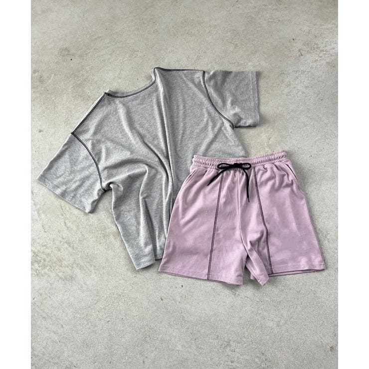 配色ステッチ ルームウエアセット | ad thie | 詳細画像10