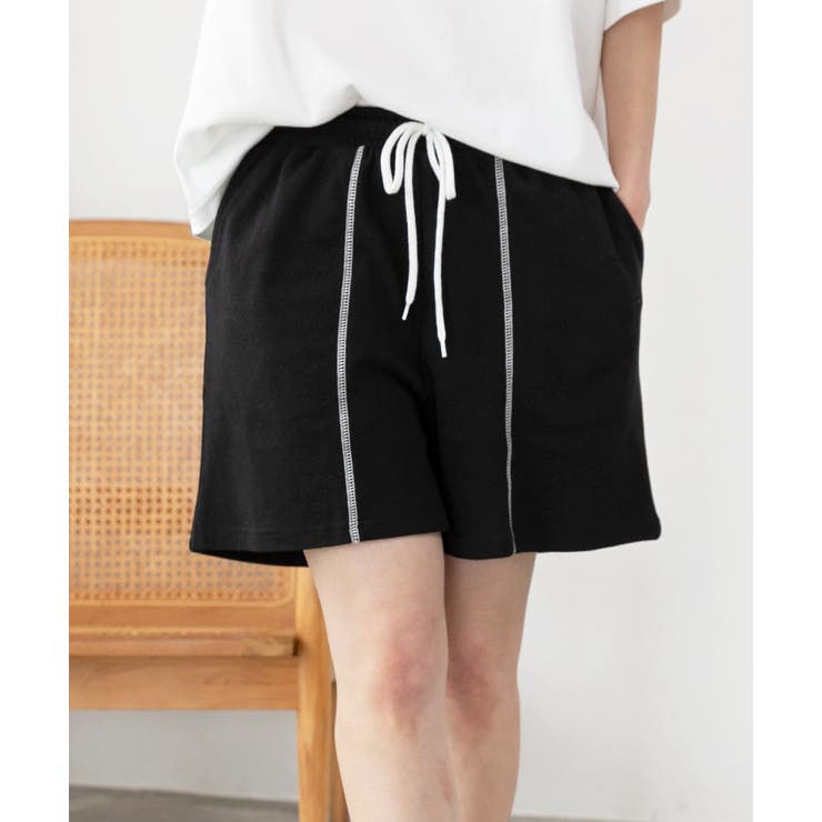 配色ステッチ ルームウエアセット | ad thie | 詳細画像17