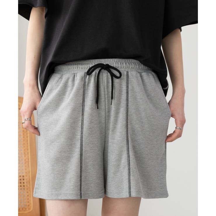 配色ステッチ ルームウエアセット | ad thie | 詳細画像36