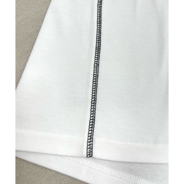 配色ステッチ ルームウエアセット | ad thie | 詳細画像41