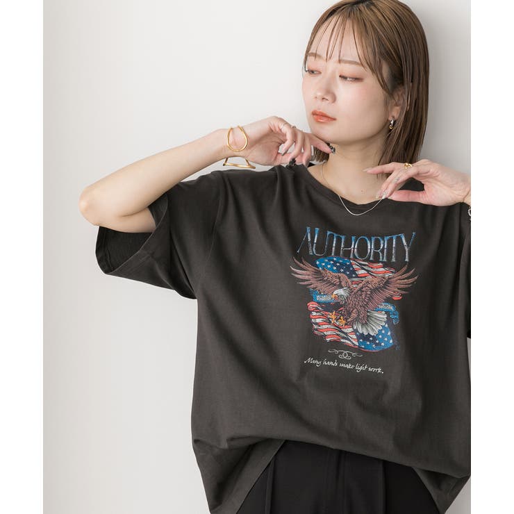 【2024SS新作】アソートデザイン プリントTシャツ[品番：ADEW0004416]｜ad  thie（アドティエ）のレディースファッション通販｜SHOPLIST（ショップリスト）