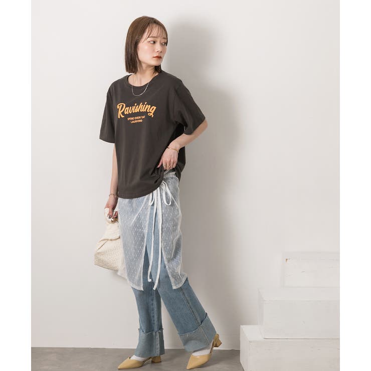 TOMFORD ロゴプリントクルーネックTシャツ 【関税込】 t4m08-00401.jpg