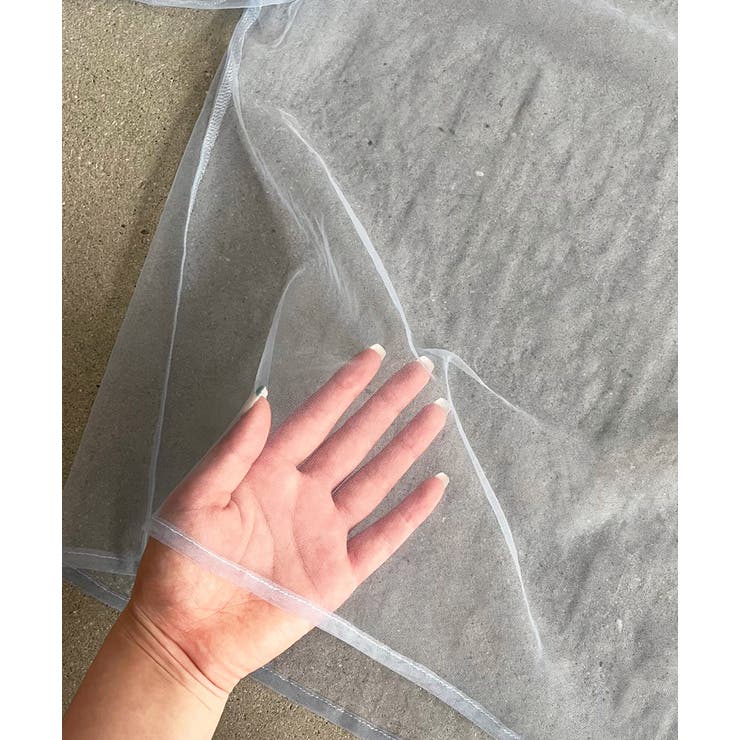 シャーリングチュールブラウス | ad thie | 詳細画像35 