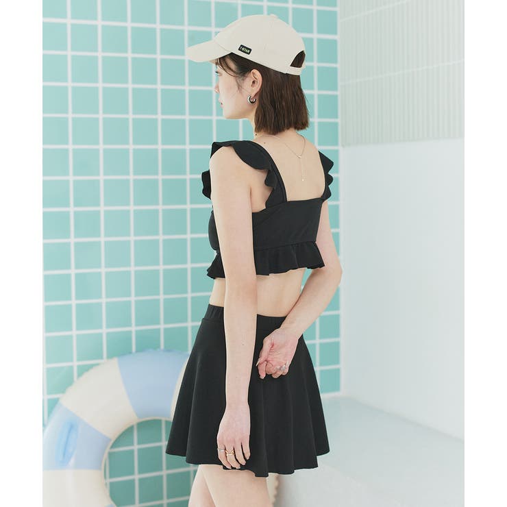 スイムウェア ショルダーフリルセットアップ | ad thie | 詳細画像35 