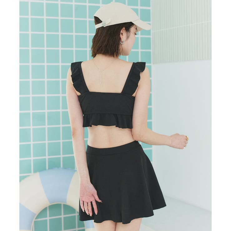 スイムウェア ショルダーフリルセットアップ | ad thie | 詳細画像36 