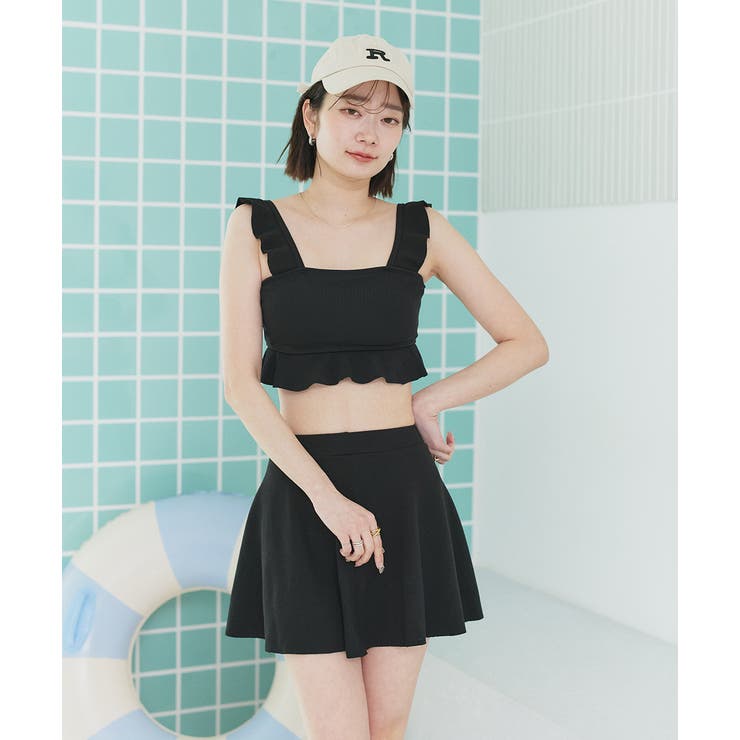 スイムウェア ショルダーフリルセットアップ | ad thie | 詳細画像37 