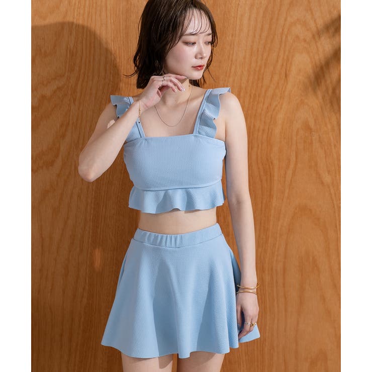 スイムウェア ショルダーフリルセットアップ | ad thie | 詳細画像53 