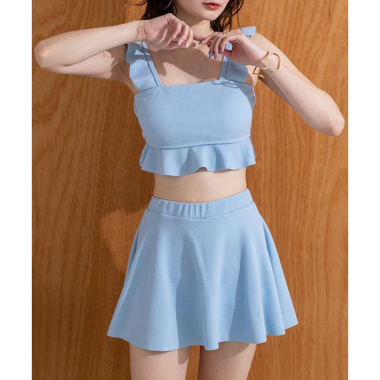 スイムウェア ショルダーフリルセットアップ | ad thie | 詳細画像54 