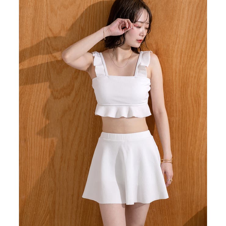 スイムウェア ショルダーフリルセットアップ | ad thie | 詳細画像58 